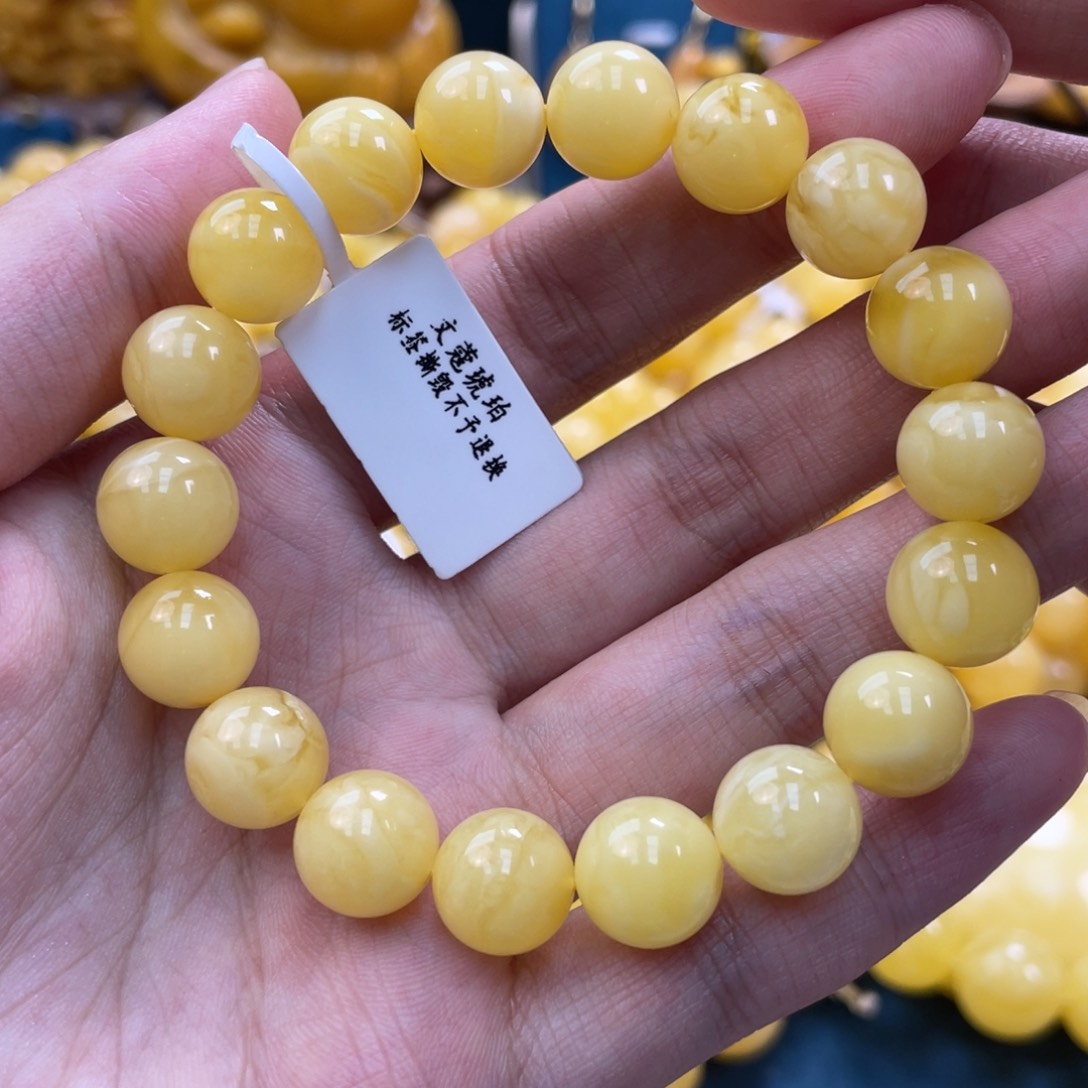 琥珀裸石未镶嵌琥珀蜜蜡