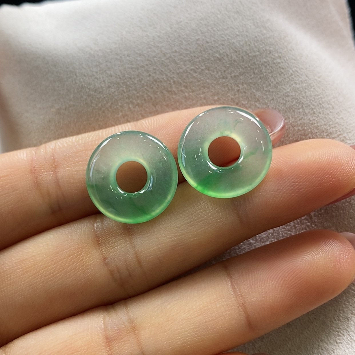 【闪购商品】翡翠耳饰未镶嵌
