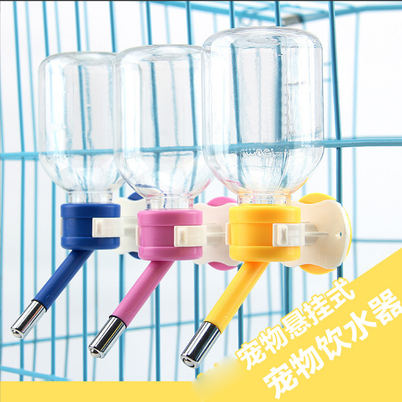 悬挂式自动喝水壶狗狗饮水器 猫咪喂水器 滚珠设计 不湿嘴 