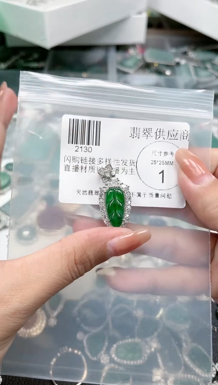 【闪购商品】翡翠颈饰未镶嵌2130
