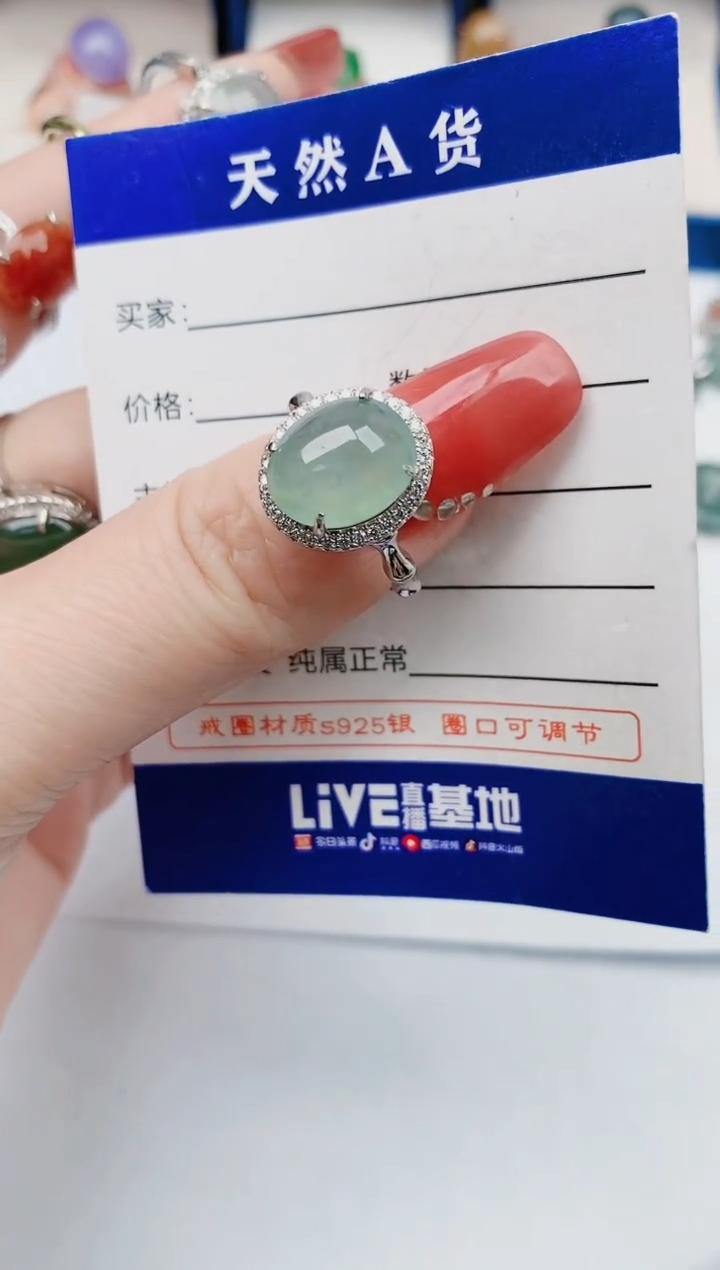 【闪购商品】翡翠1银S925镶嵌1