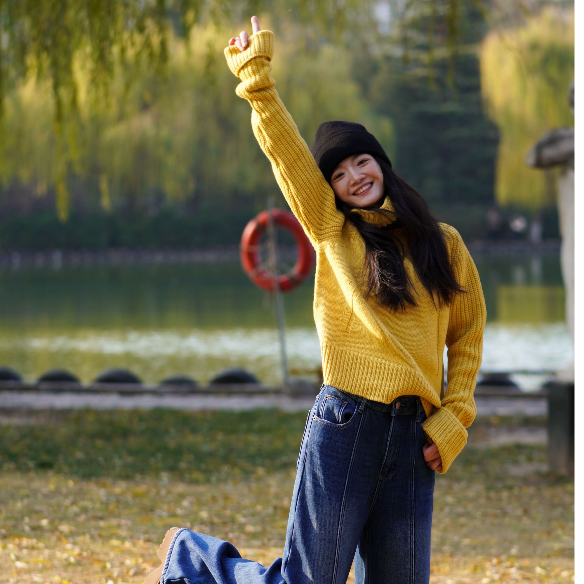  CHUN·「斯托高领领羊毛针织衫」时尚百搭宽松韩版简约文艺气质减龄