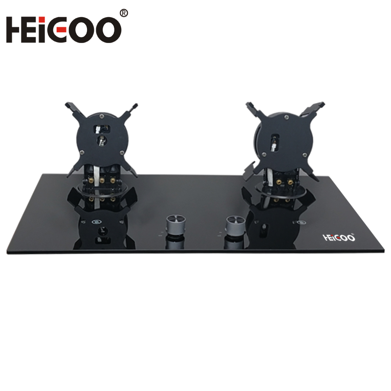 HEIGOO/黑狗防干烧九腔魔碟猛火灶翻转炉头家用燃气灶