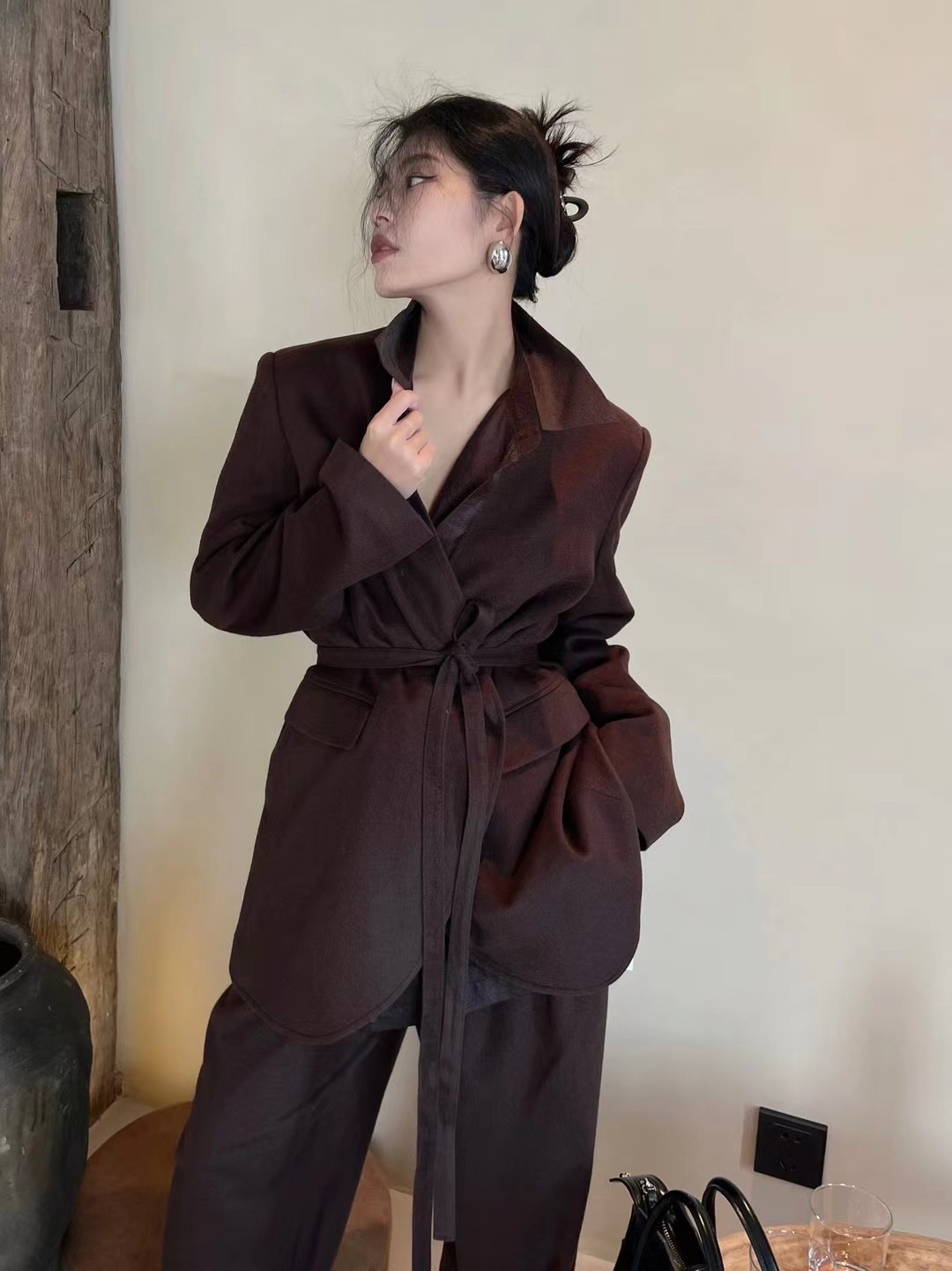 MG 美拉德系列设计师原创高款气质设计感套装