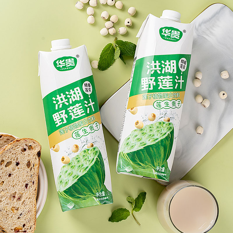 洪湖野莲汁植物蛋白饮料