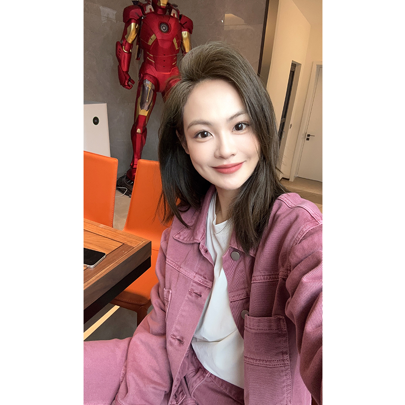 S断码捡漏美洋MEIYANG星黛露牛仔外套浪漫减龄短款外套复古短外套
