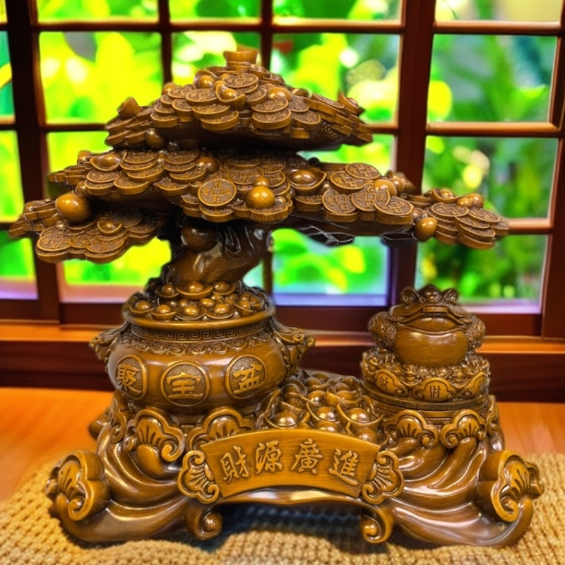 2026新款X财源广进摇钱树收银台电视柜酒柜29#26