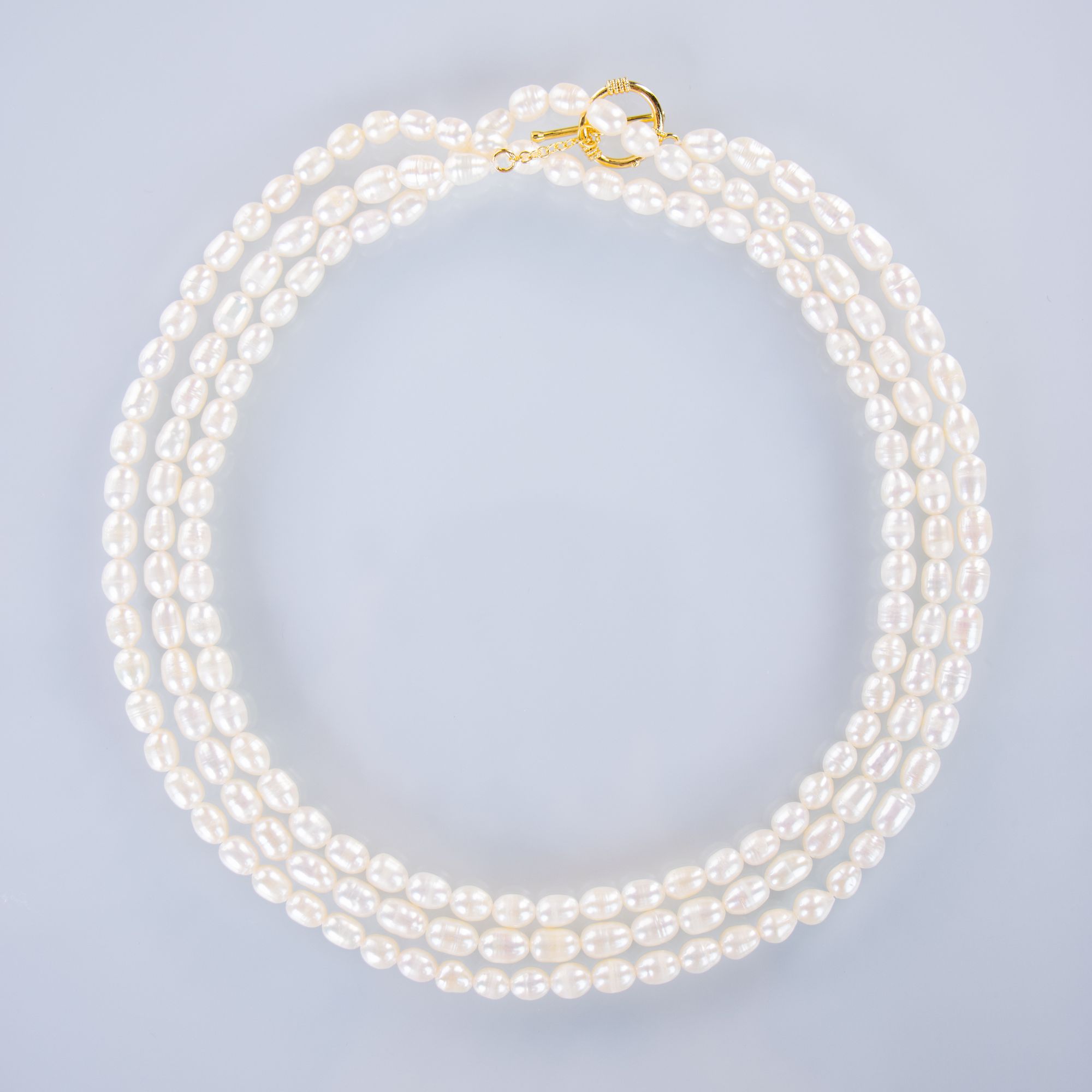 【奥萝拉珠宝】 天然淡水珍珠项链 5-6mm #ZL074