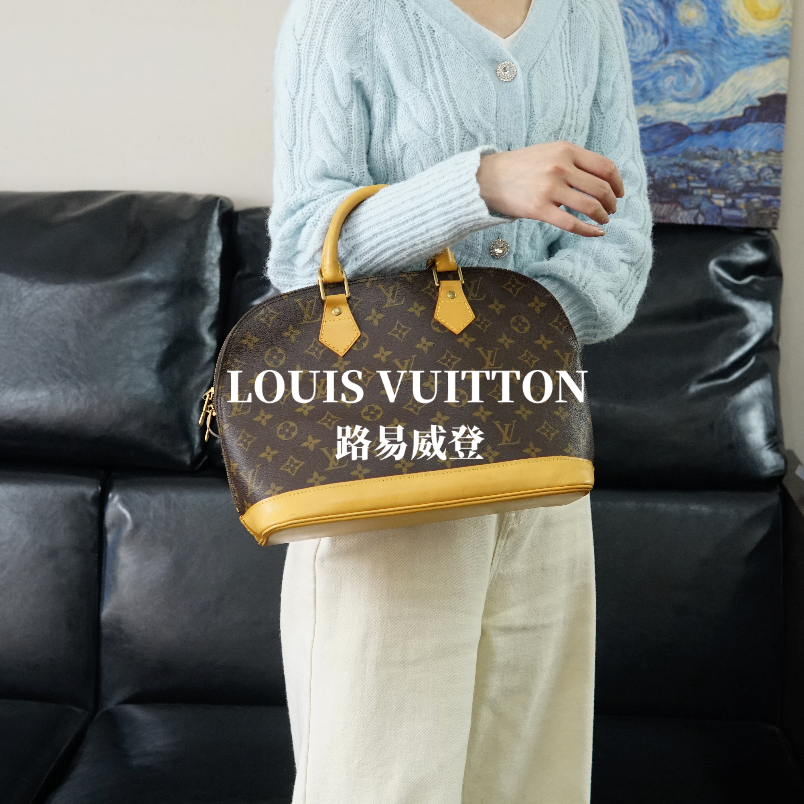 95新 LouisVuitton/路易威登 老花贝壳包/JJ12217432/7432