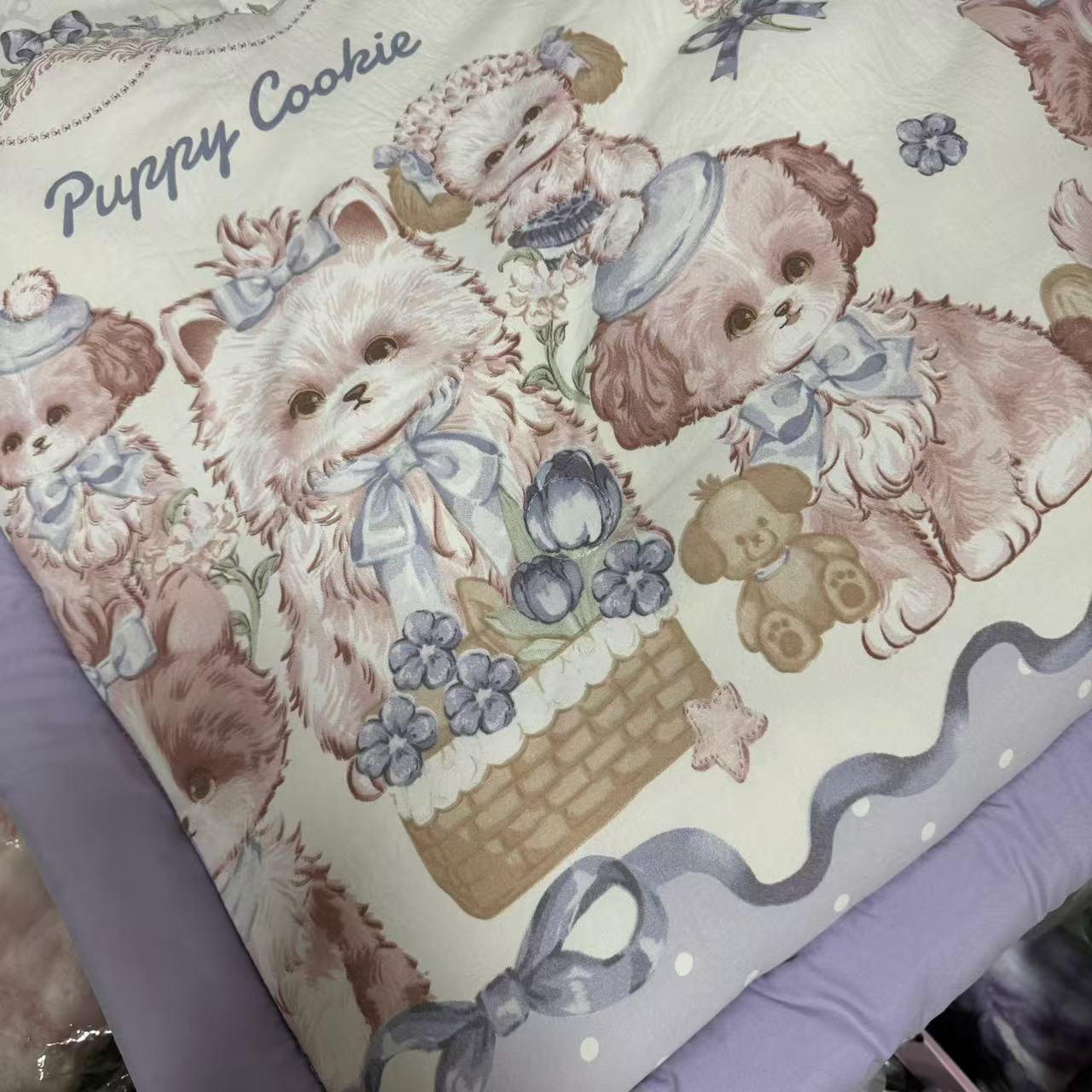 【洛丽塔小狗】200*230四季柔软春秋被加厚冬被