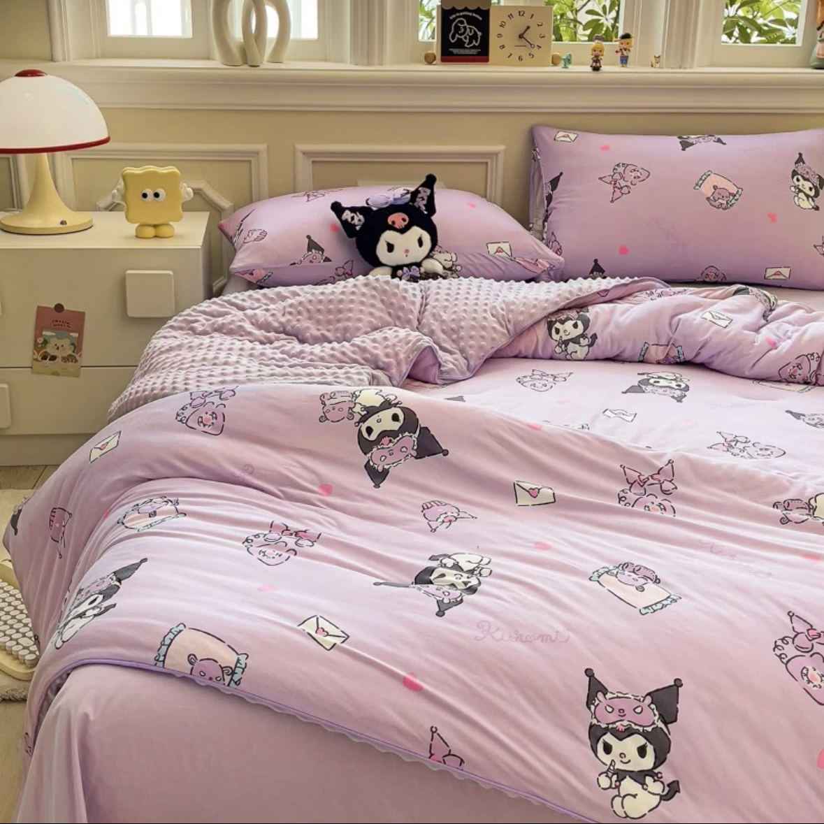 【库洛米豆豆被】100保暖舒适亲肤柔软加厚透气豆豆被