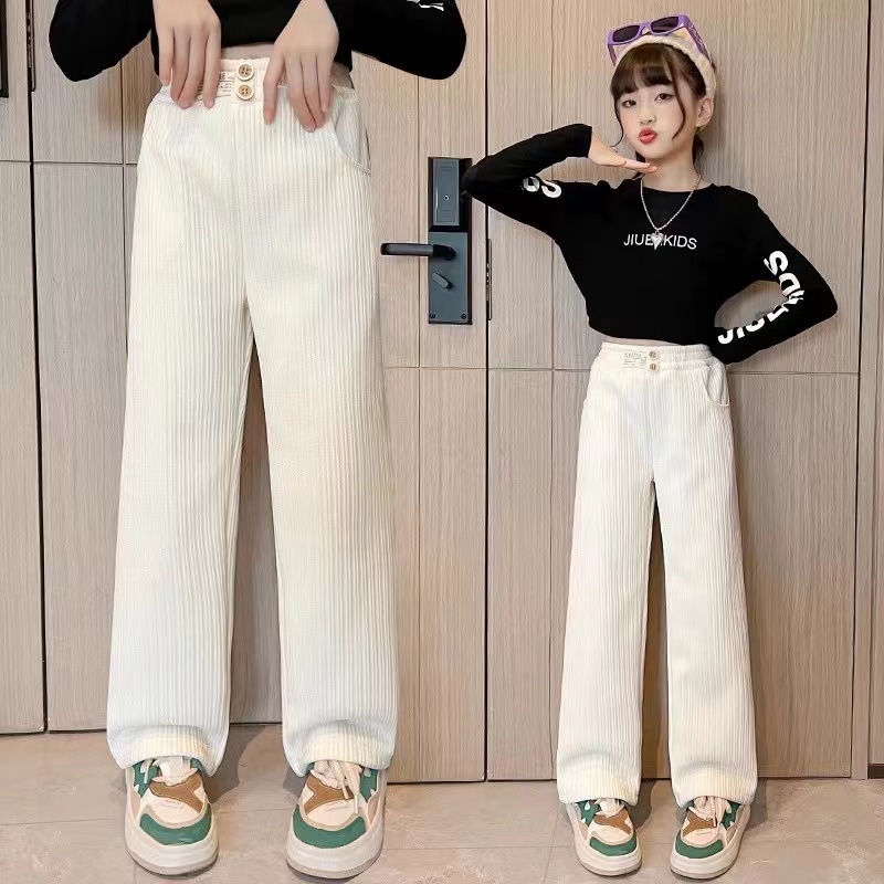 女童春款阔腿裤010