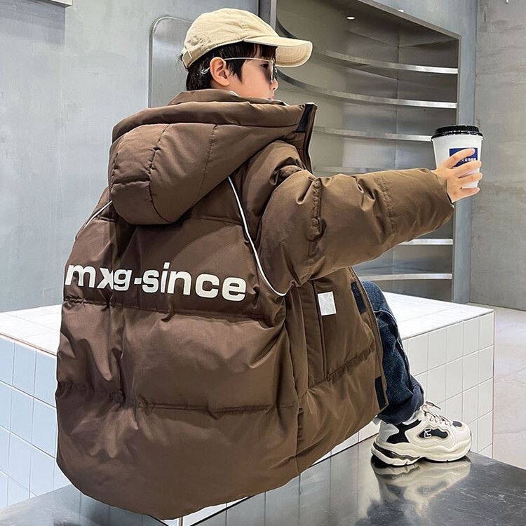 新品巴拉巴拉美拉德男童羽绒服2023新款冬季儿童白鸭绒加绒加厚时