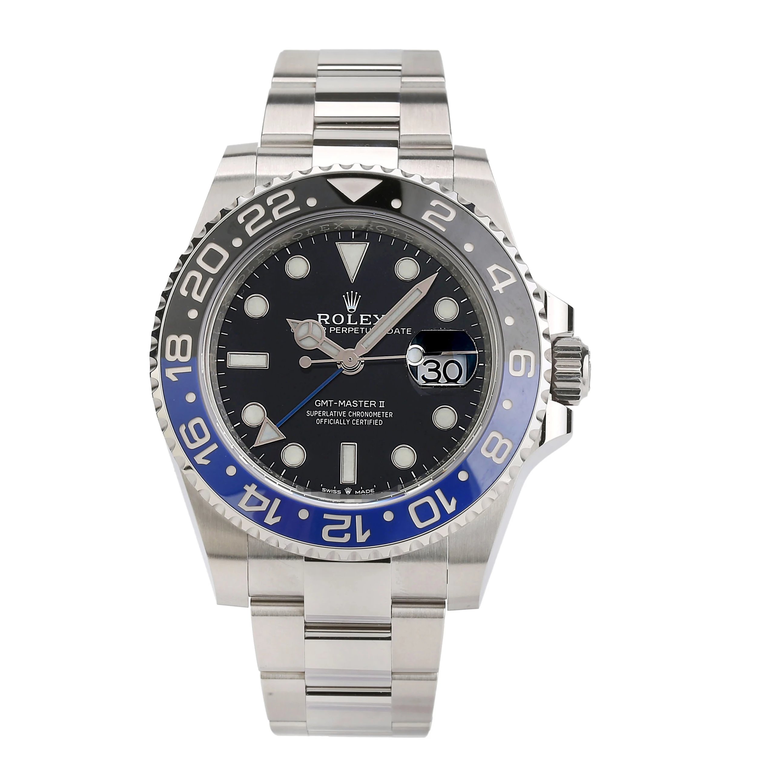 95新 Rolex/劳力士 礼尚往来126710卡24年国米圈男表6V763
