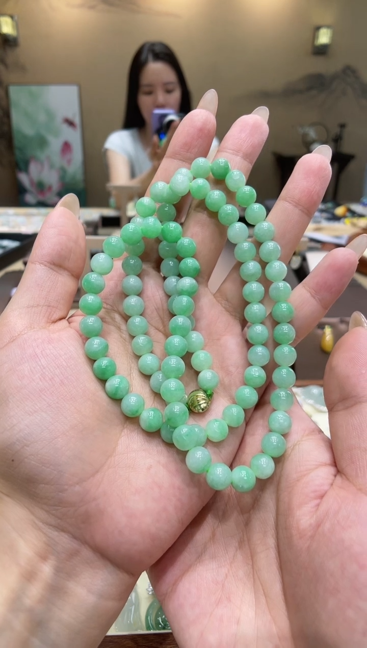 【闪购商品】翡翠手链未镶嵌48小时鉴赏期