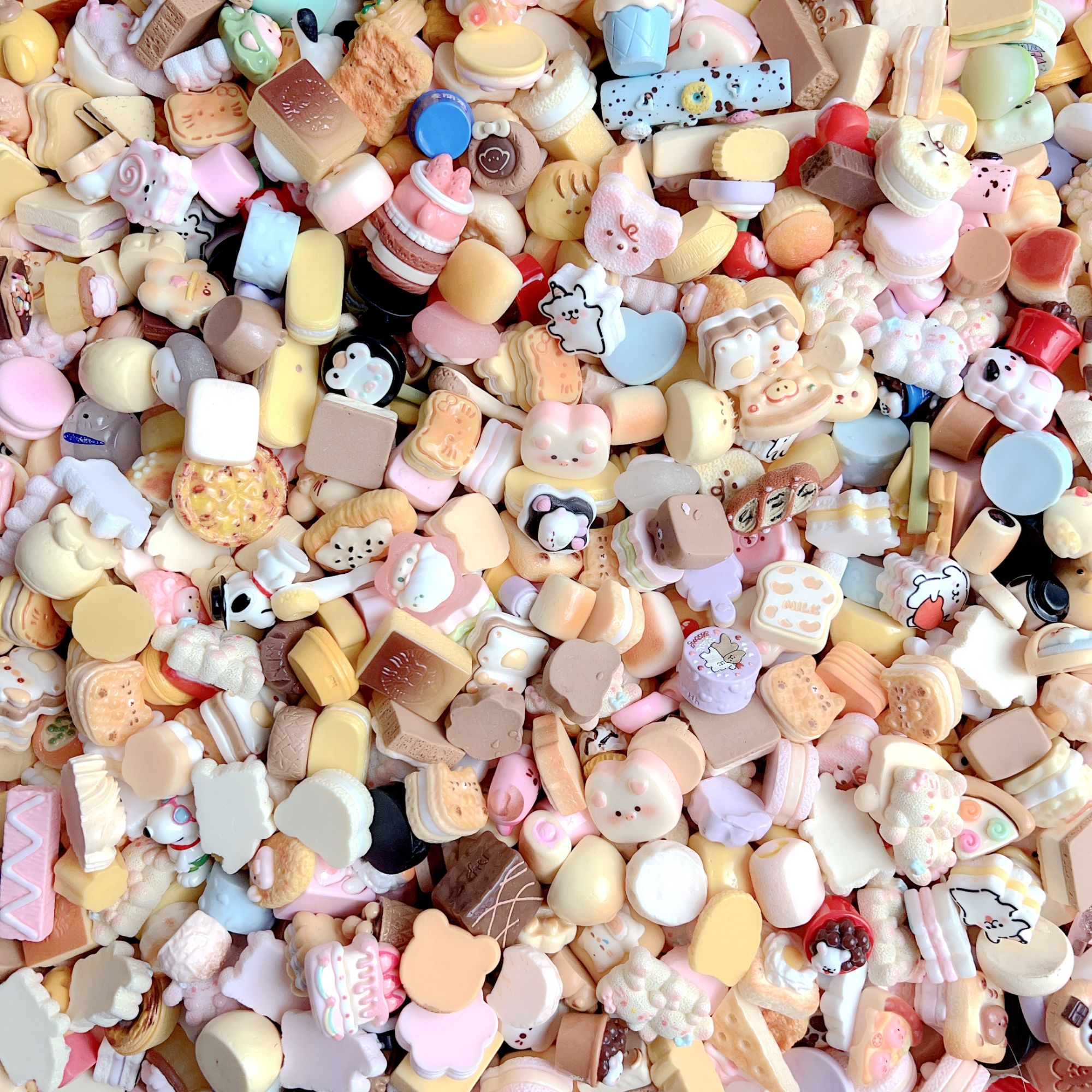 【混装食玩】高货 可爱食玩 diy小饰品 仿真树脂配件