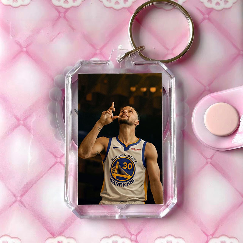 斯蒂芬库里NBA行李牌书包挂件钥匙扣生日礼物吊牌包挂饰链坠周边