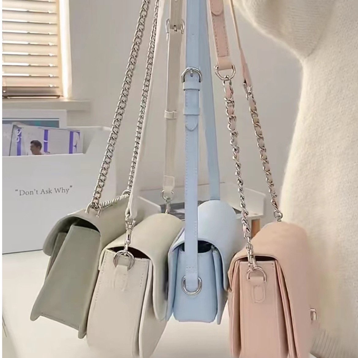 【LQ订制】手工打造真皮新款女包 x 4c y hhh 10485-1