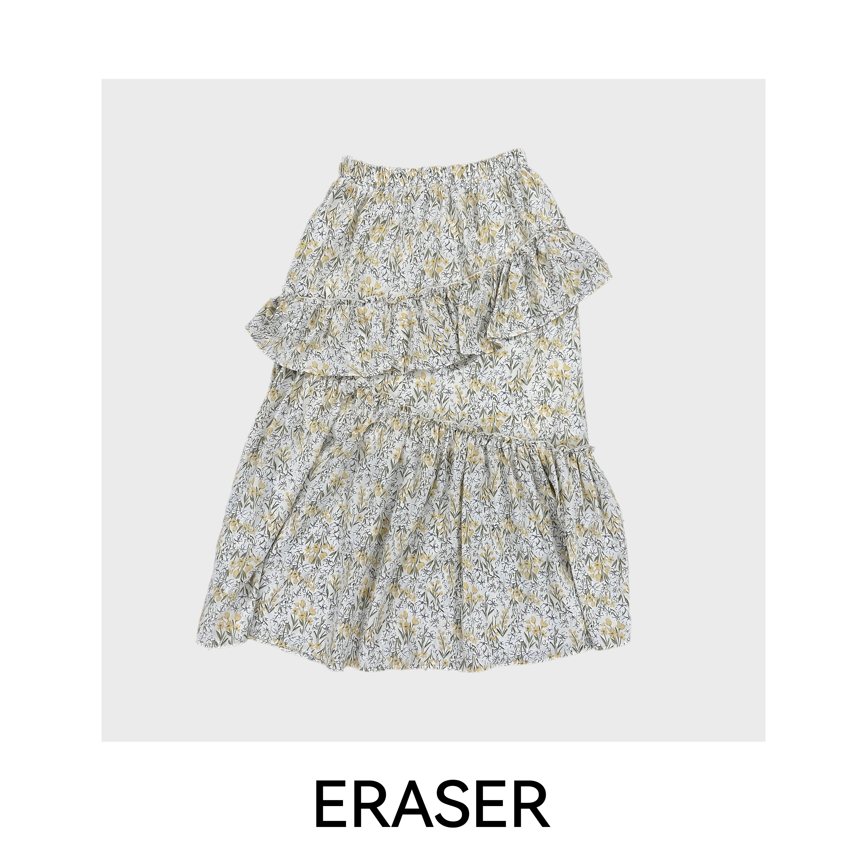 ERASER橡皮夏季女款碎花裙子1212111037