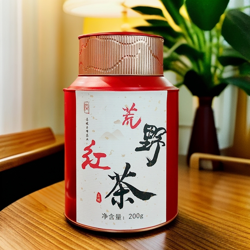 施玉恩施高山茶业种植古树荒野红茶硒茶200g罐装花果香型红茶叶