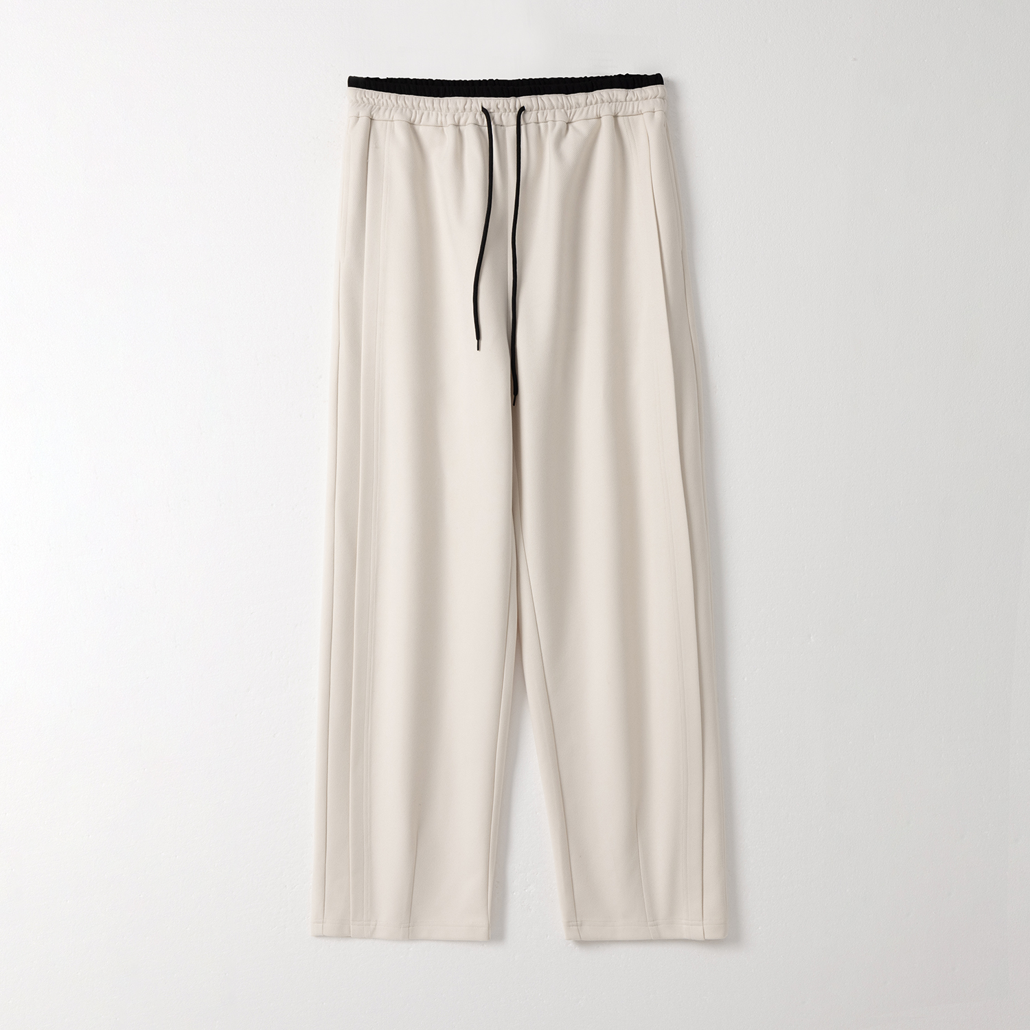 几里与麻【腰头撞色】休闲气质复古秋冬休闲裤 裤长103 1092794