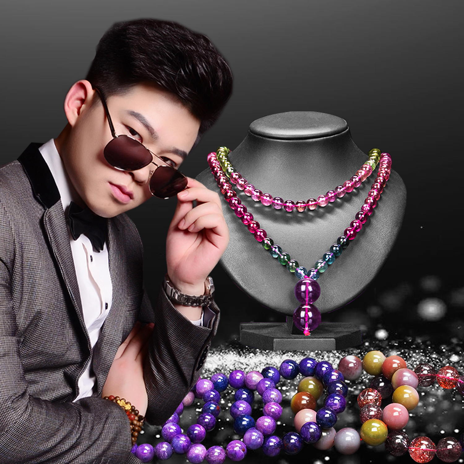  时尚经典精美时尚气质通用手串（3）