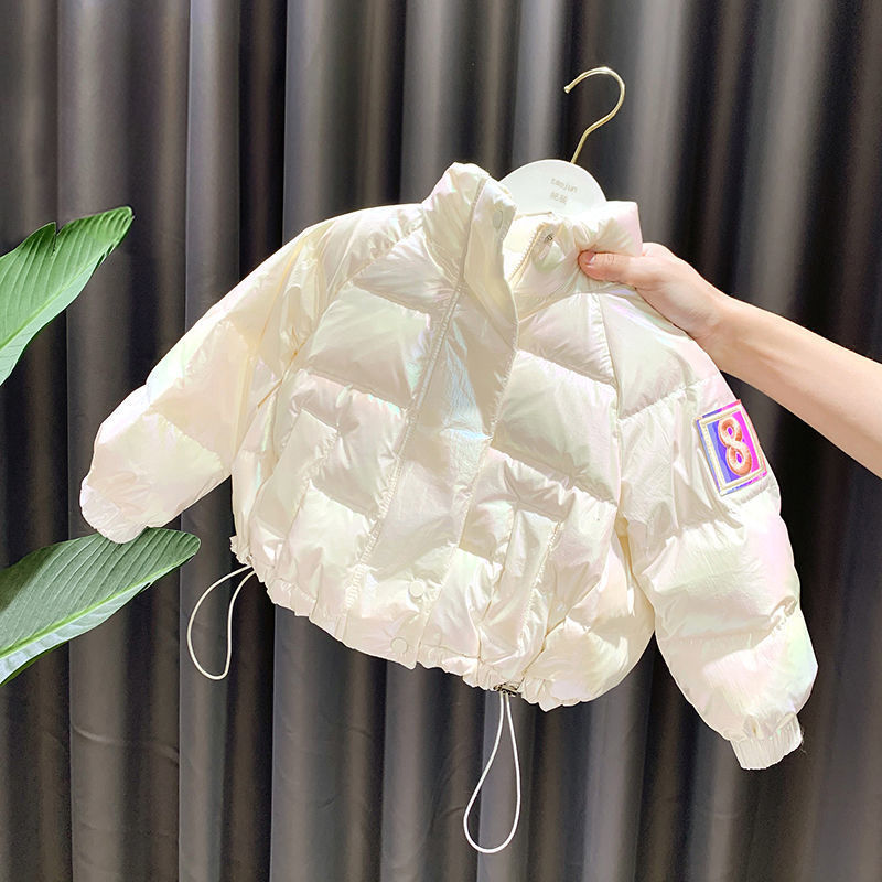 女童冬装棉服2024新款男童洋气棉袄冬季小童宝宝加厚外穿轻薄棉衣