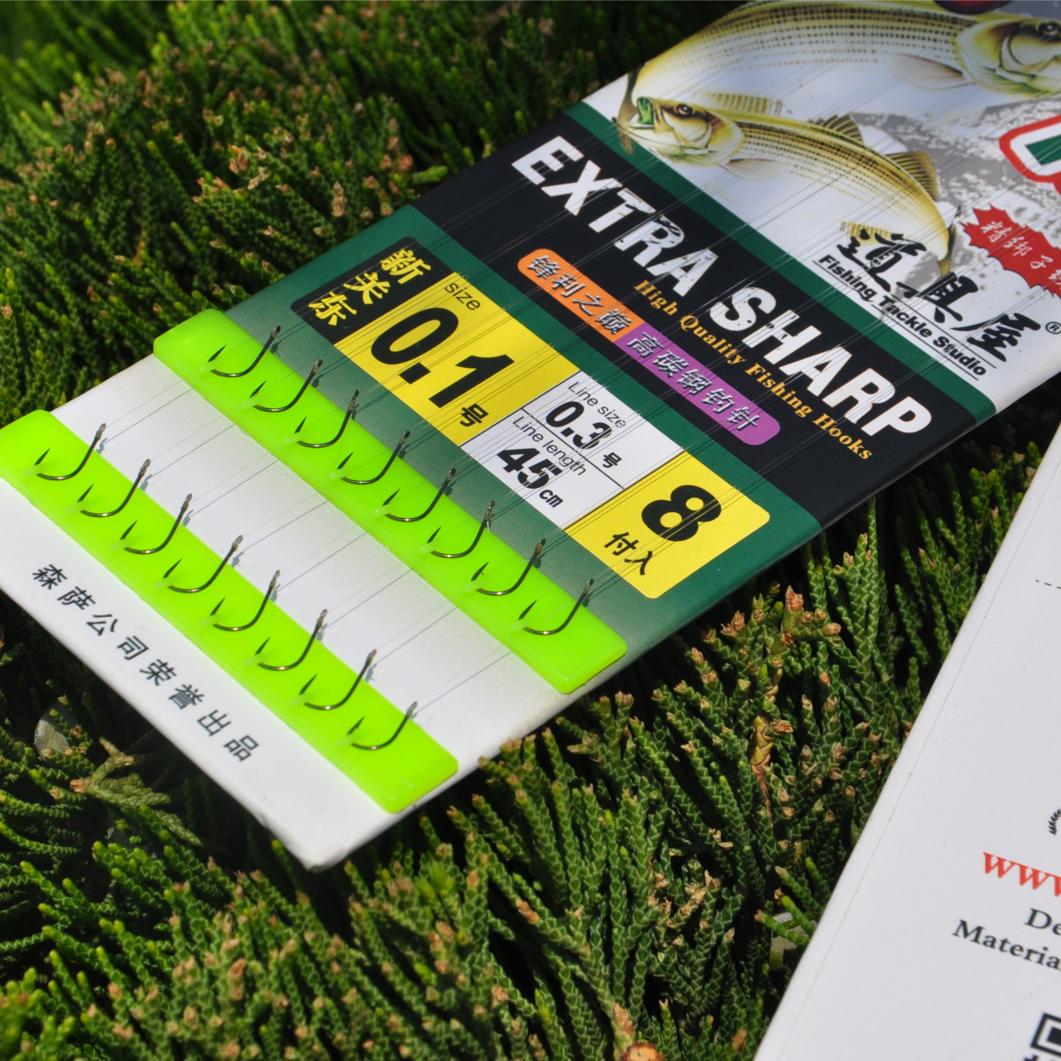 森萨库池袖子线双钩仕挂45CM