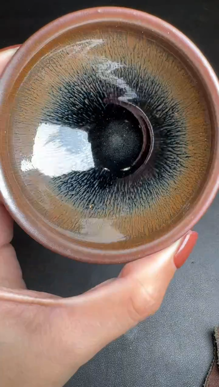 【闪购商品】茶盏许种子兔毫盏58