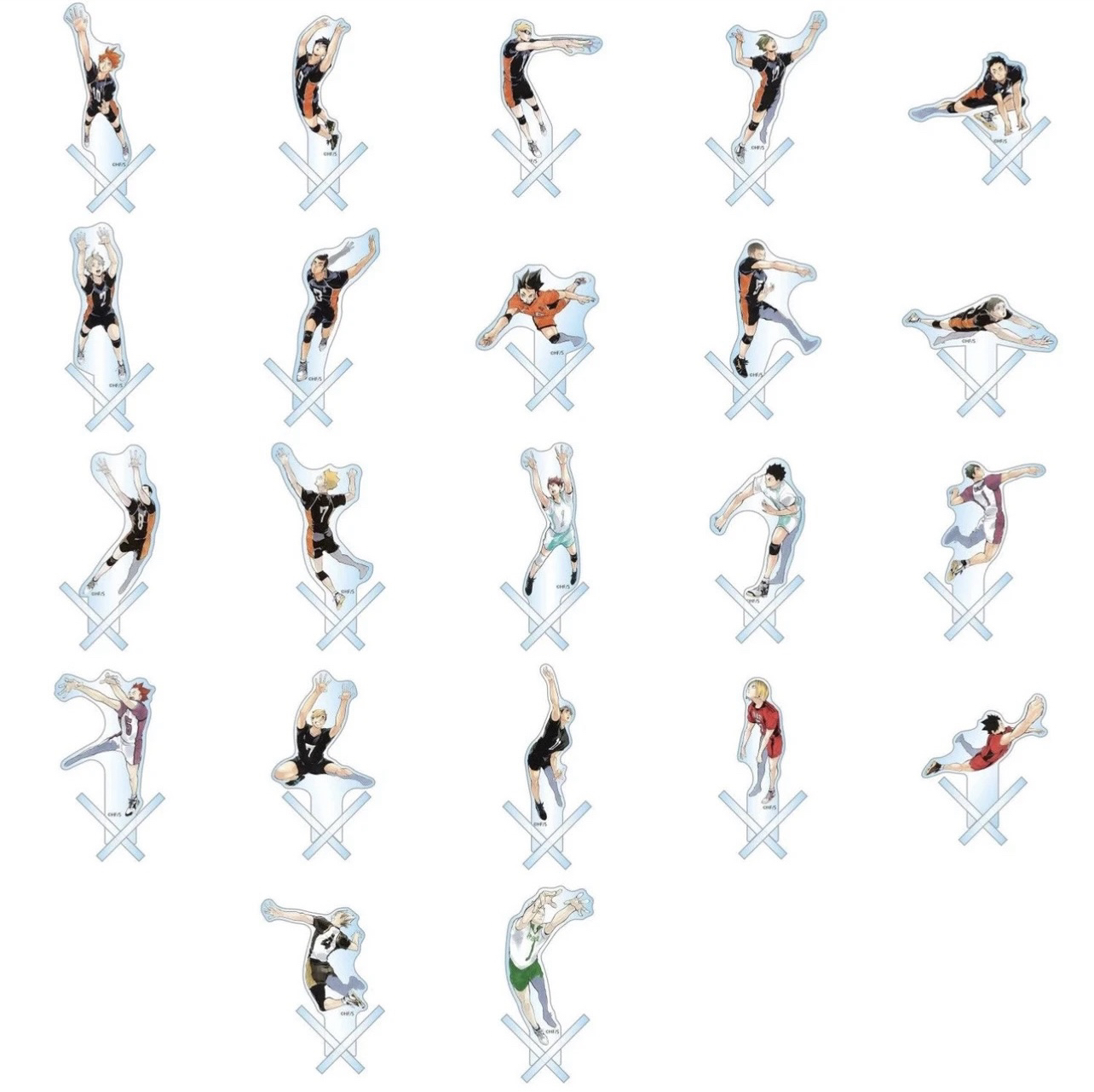 排球少年 X型亚克力立牌盲袋（默认代拆）