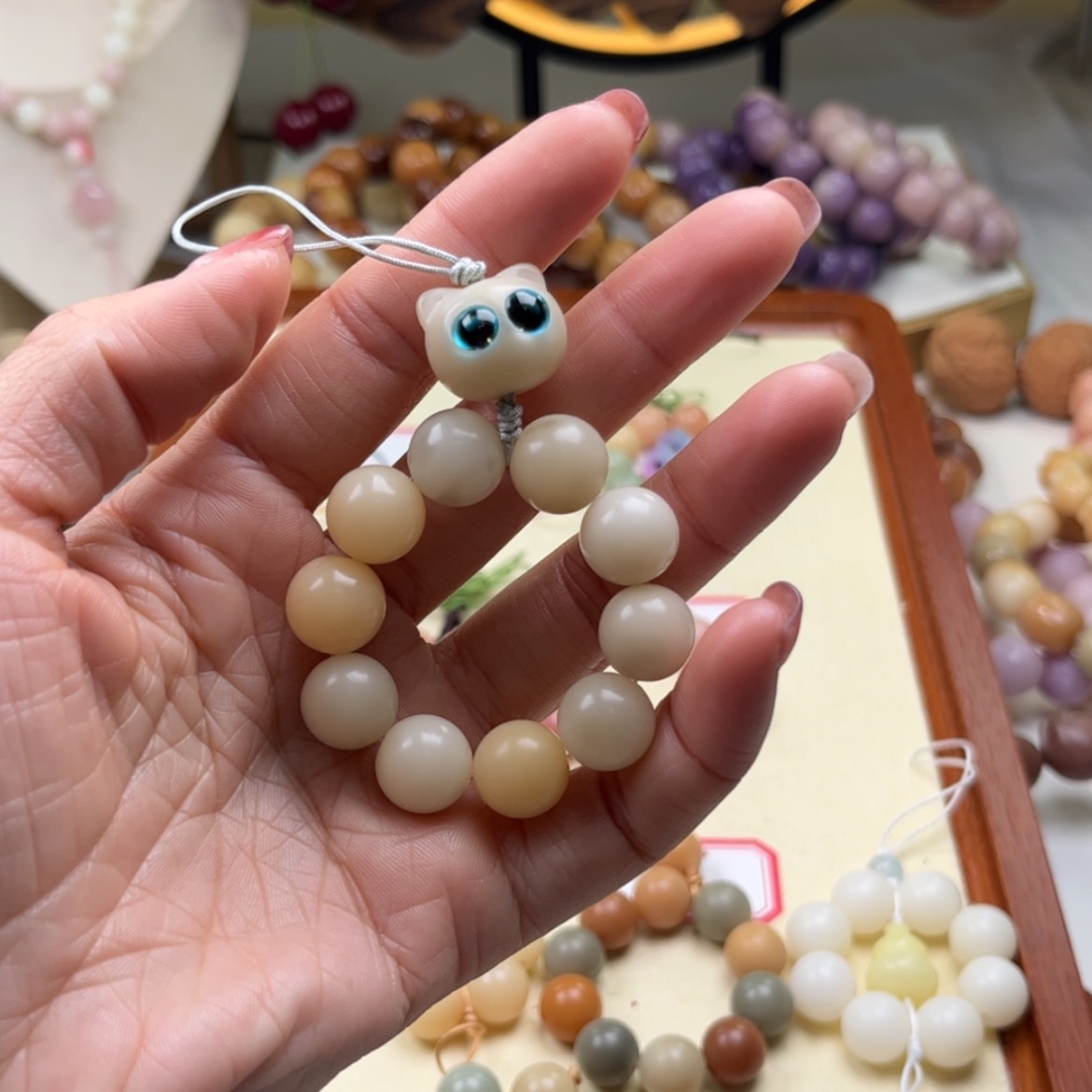 【闪购商品】白玉菩提吊坠P