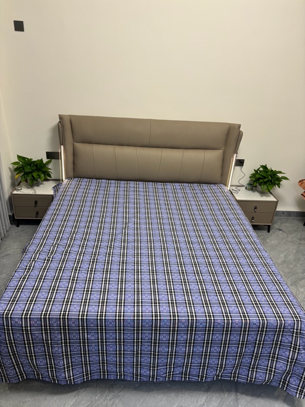 贵州省布依族纯棉床单（新款）老粗布条纹