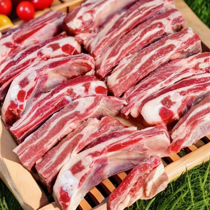 带骨手扒羊肉4斤5斤 冷冻1岁羊清真 手把羊排肋排烤羊排清炖 团