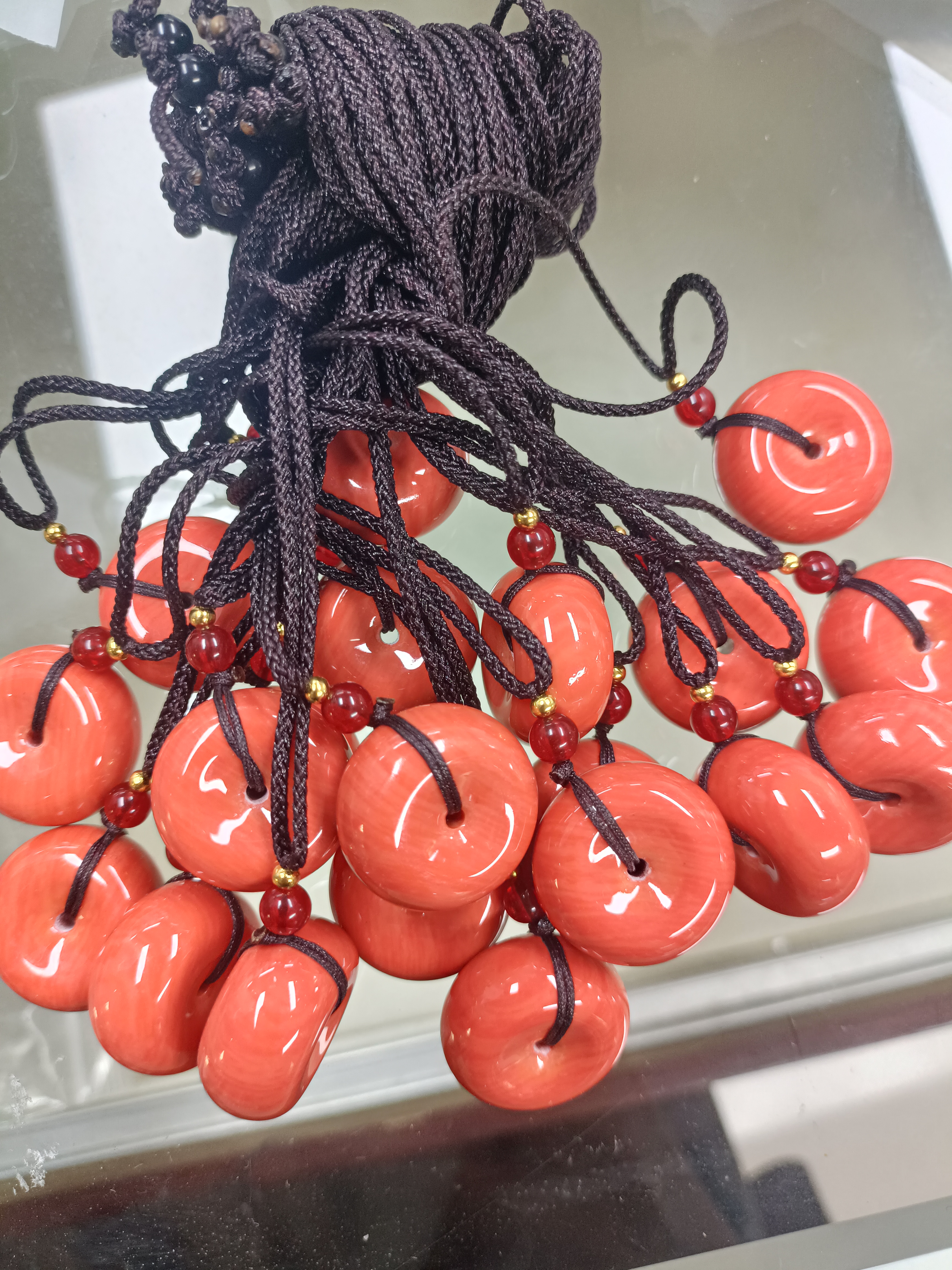 149号25*12左右橘莫色面包扣随机一个