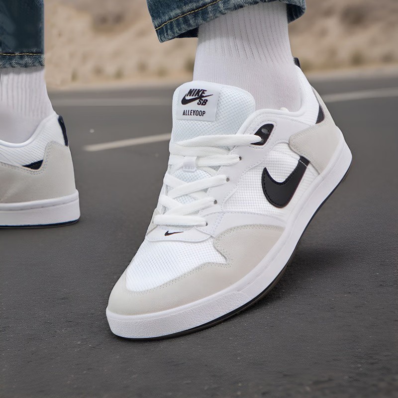 耐克板鞋男鞋2025春季新款SB Alleyoop低帮透气休闲运动鞋 CJ0882