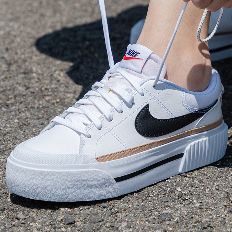 【流光风】NIKE耐克板鞋女鞋COURT运动鞋低帮板鞋时尚休闲鞋DM7590