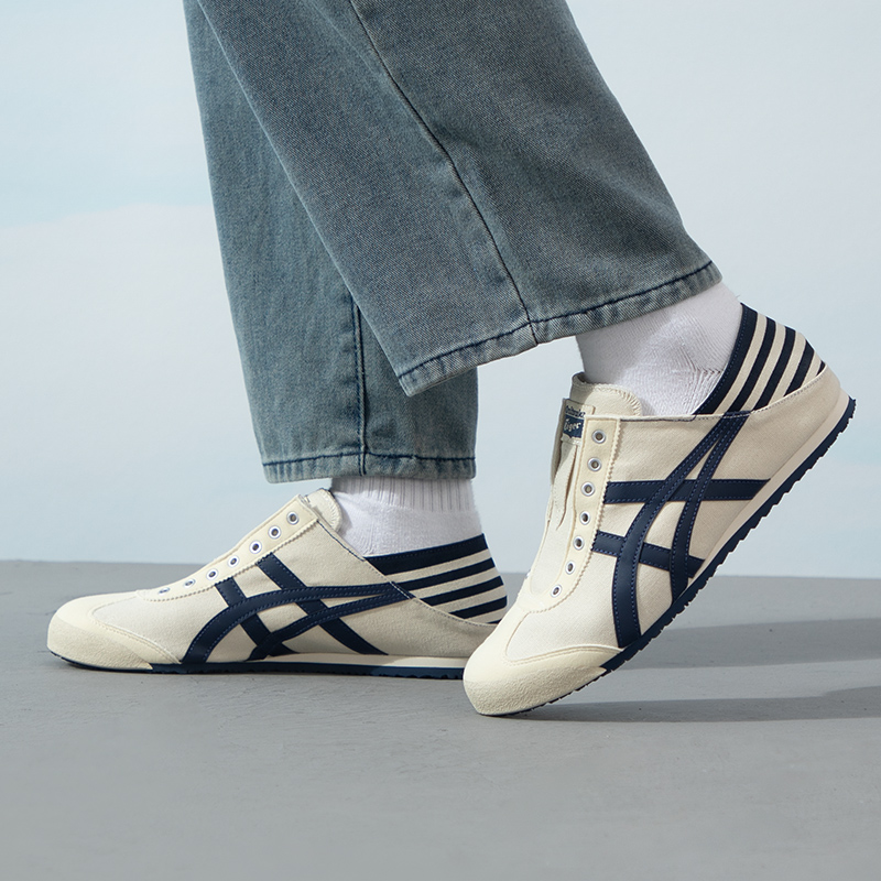 【鬼塚虎】男鞋女鞋2024新款MEXICO 66 PARATY一脚穿鞋子1183C233