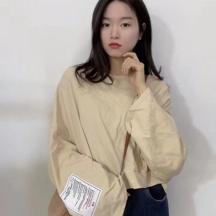 精品毛衫（下单备注编号）上衣撞色彩虹夏季针织衫条纹短袖圆领