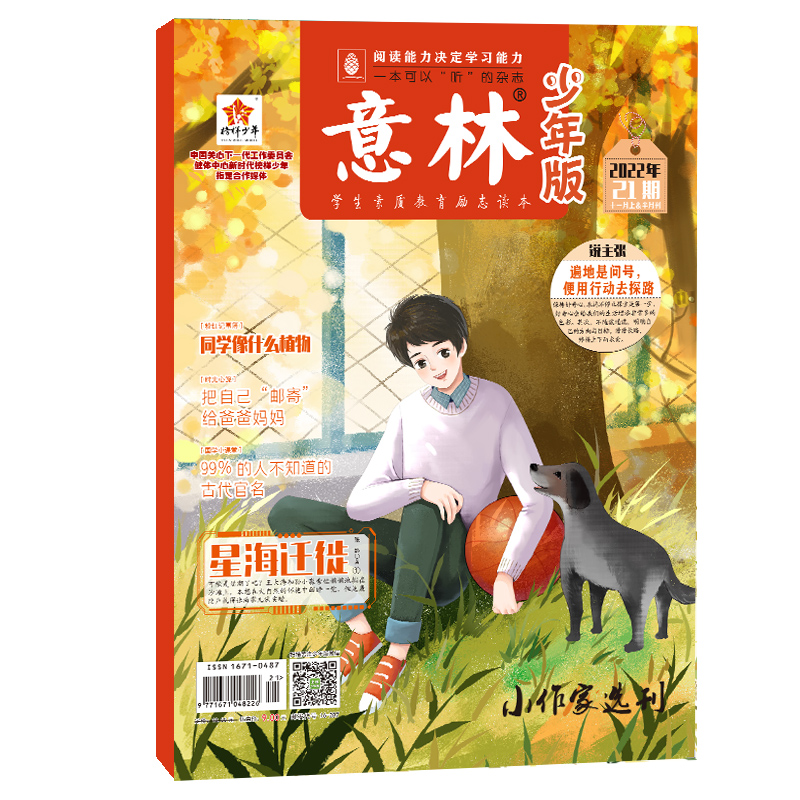 意林少年版25年11月起订/26年全年刊
