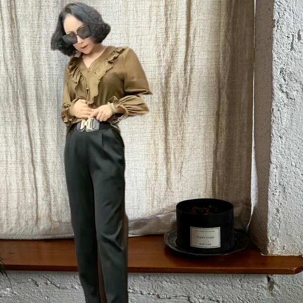 Aw22 少量售罄无补 进口丝绵 重工蕾丝 