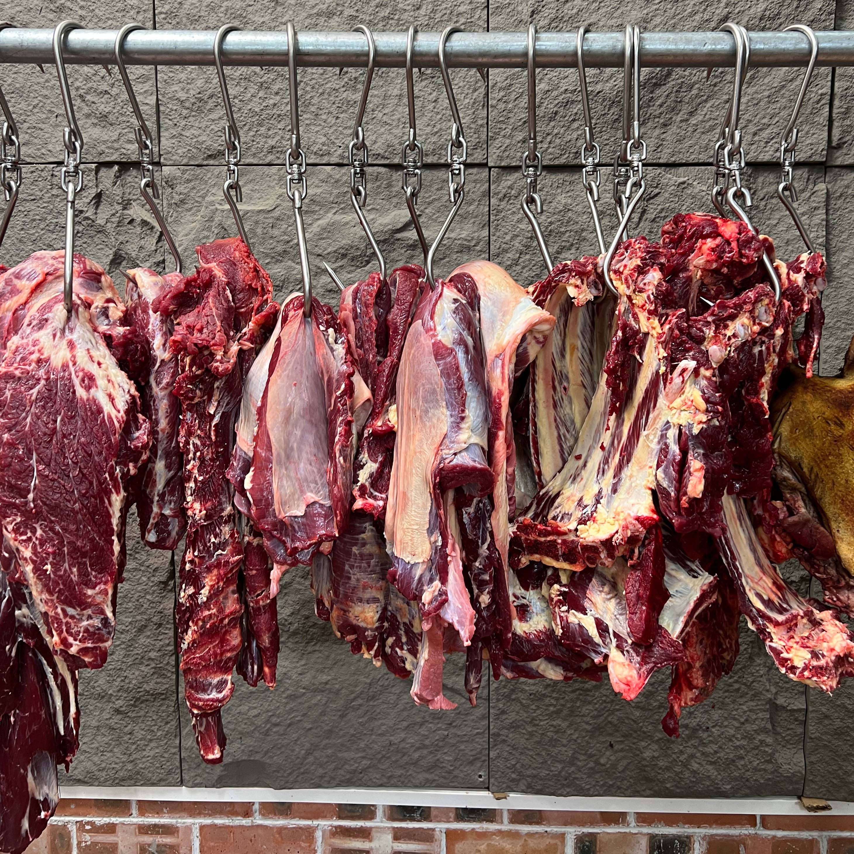 【直播间称重改价】正宗广西农村散养土黄牛肉4斤起拍 牛排牛肉