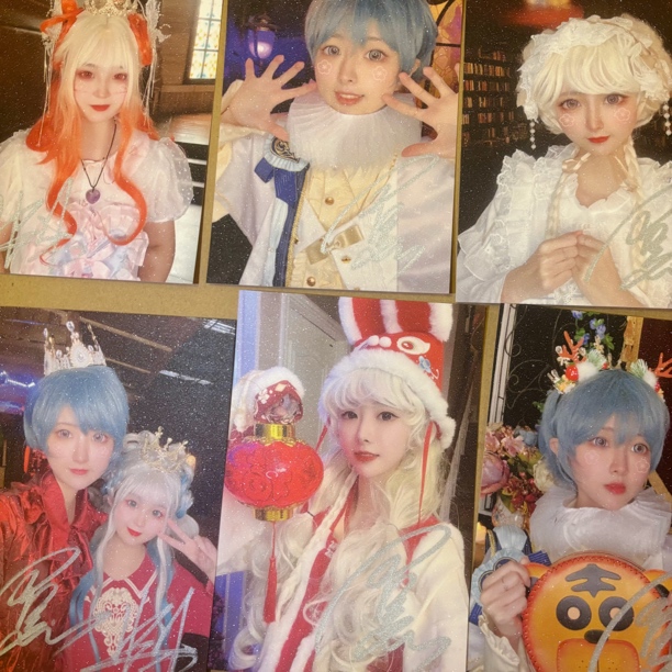 【宇宙传说小孩组明信片】6张小星星满天星明信片
