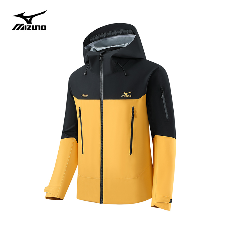 Mizuno/美津浓哈巴雪山秋冬男士户外登山防水冲锋衣男款A2CE3505