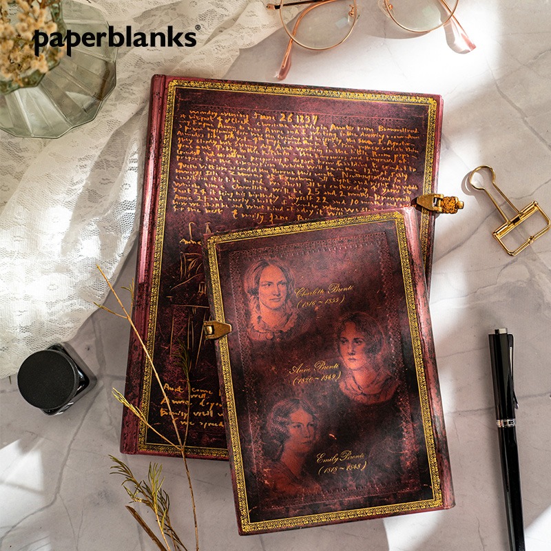 【停产】paperblanks笔记本本子勃朗特姐妹记事本学生礼物