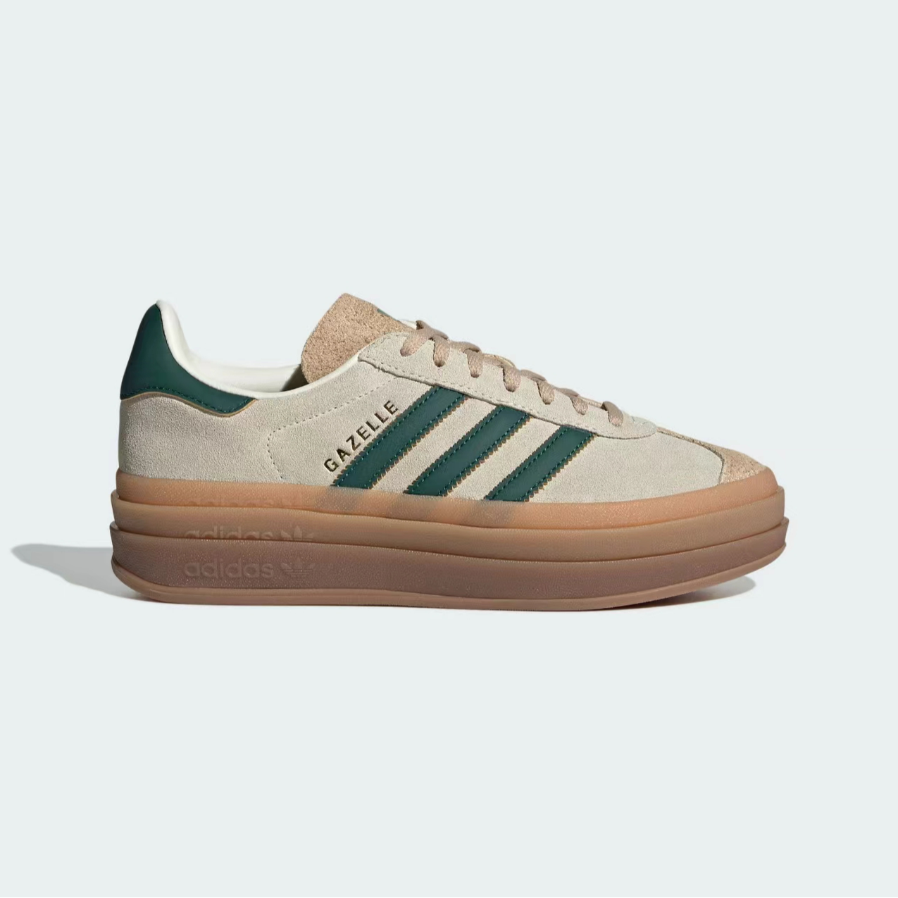 【滔搏联动】adidas/阿迪达斯 女子GAZ低帮厚底板鞋ID7056
