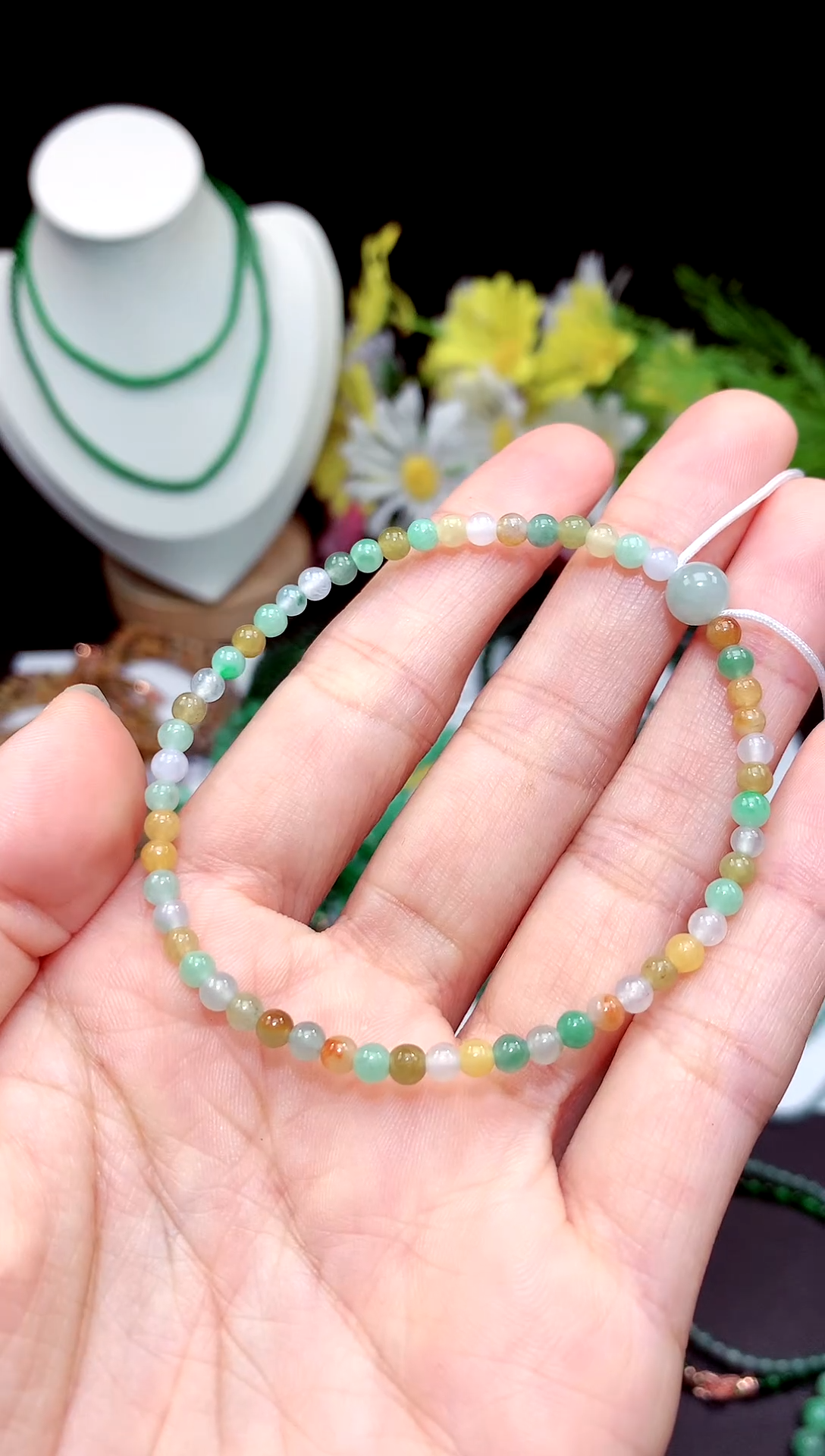 【闪购商品】翡翠手链未镶嵌手串