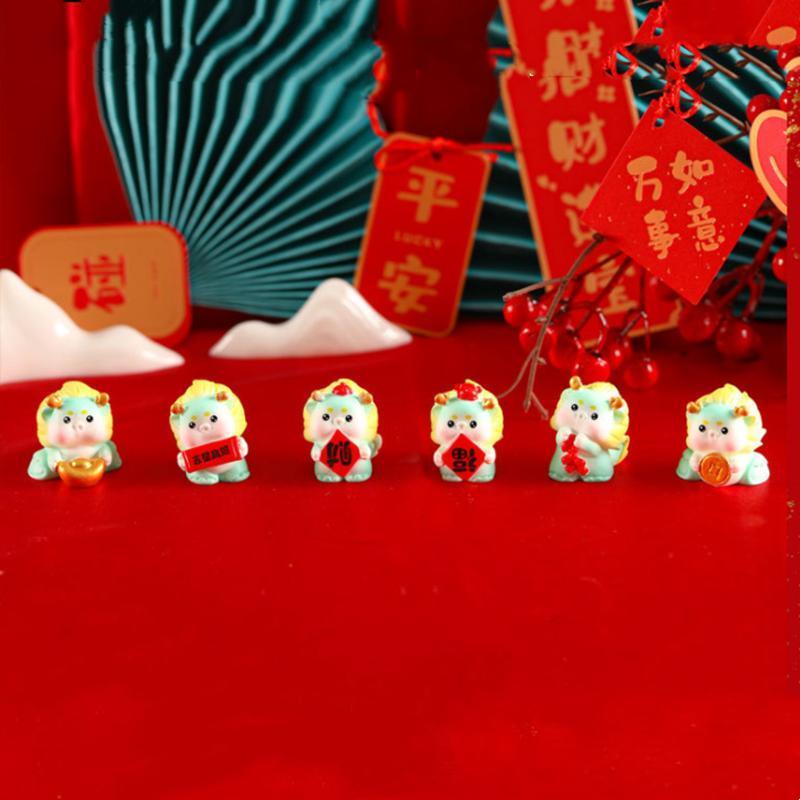 国潮小龙手办桌面摆件  多场景适用 抖音挑战赛同款