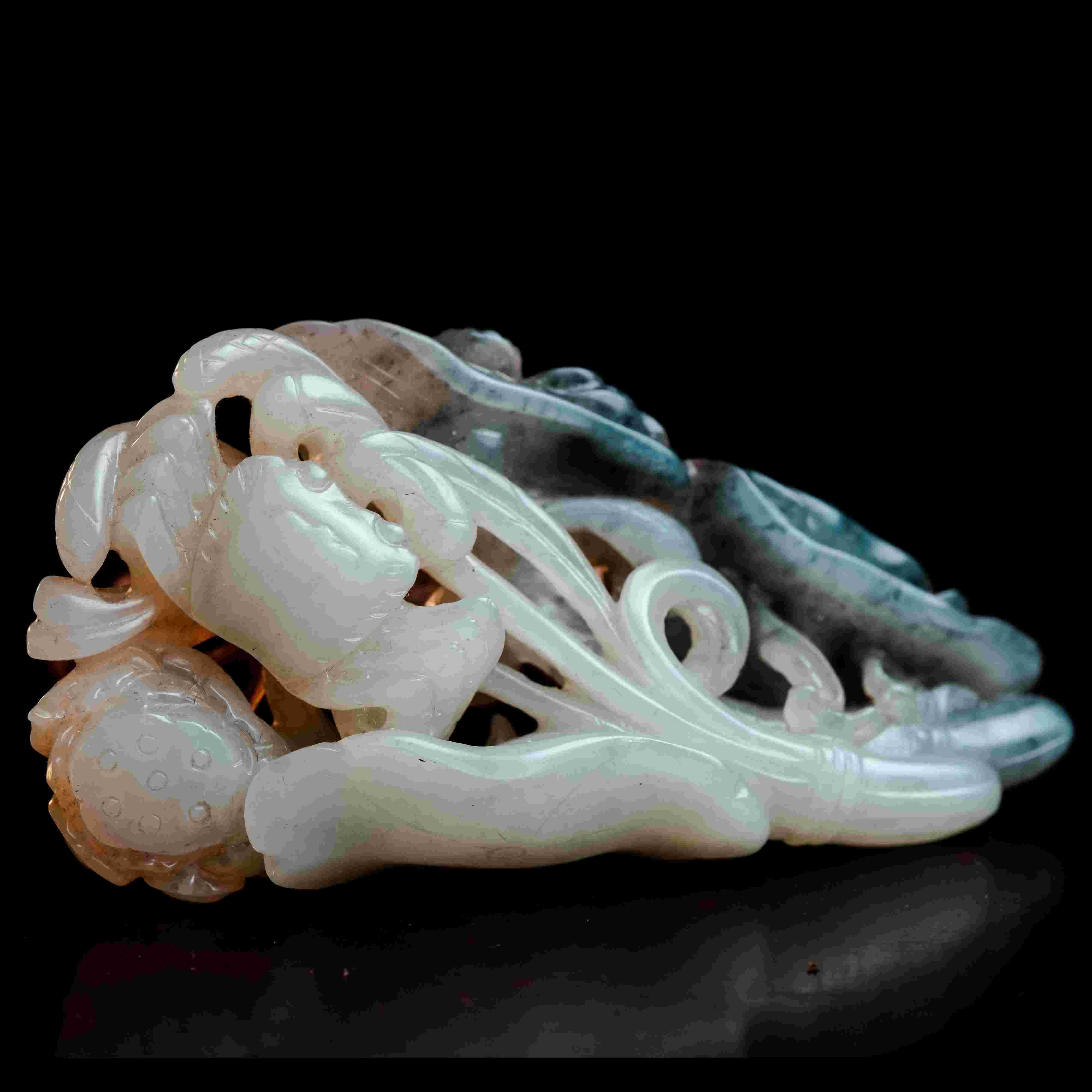 333清代和田玉河塘清趣1069