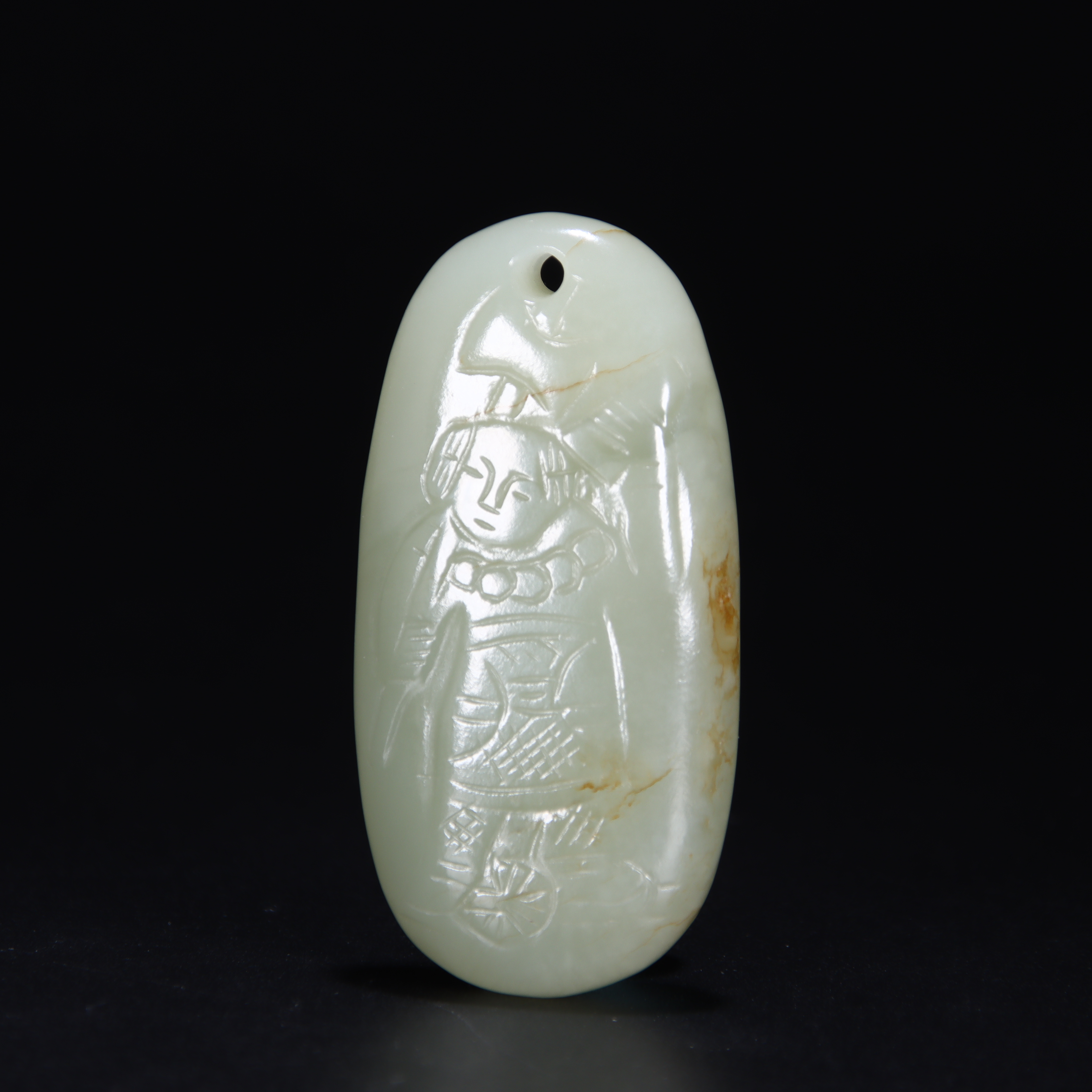 1567清和田玉道家人物牌671