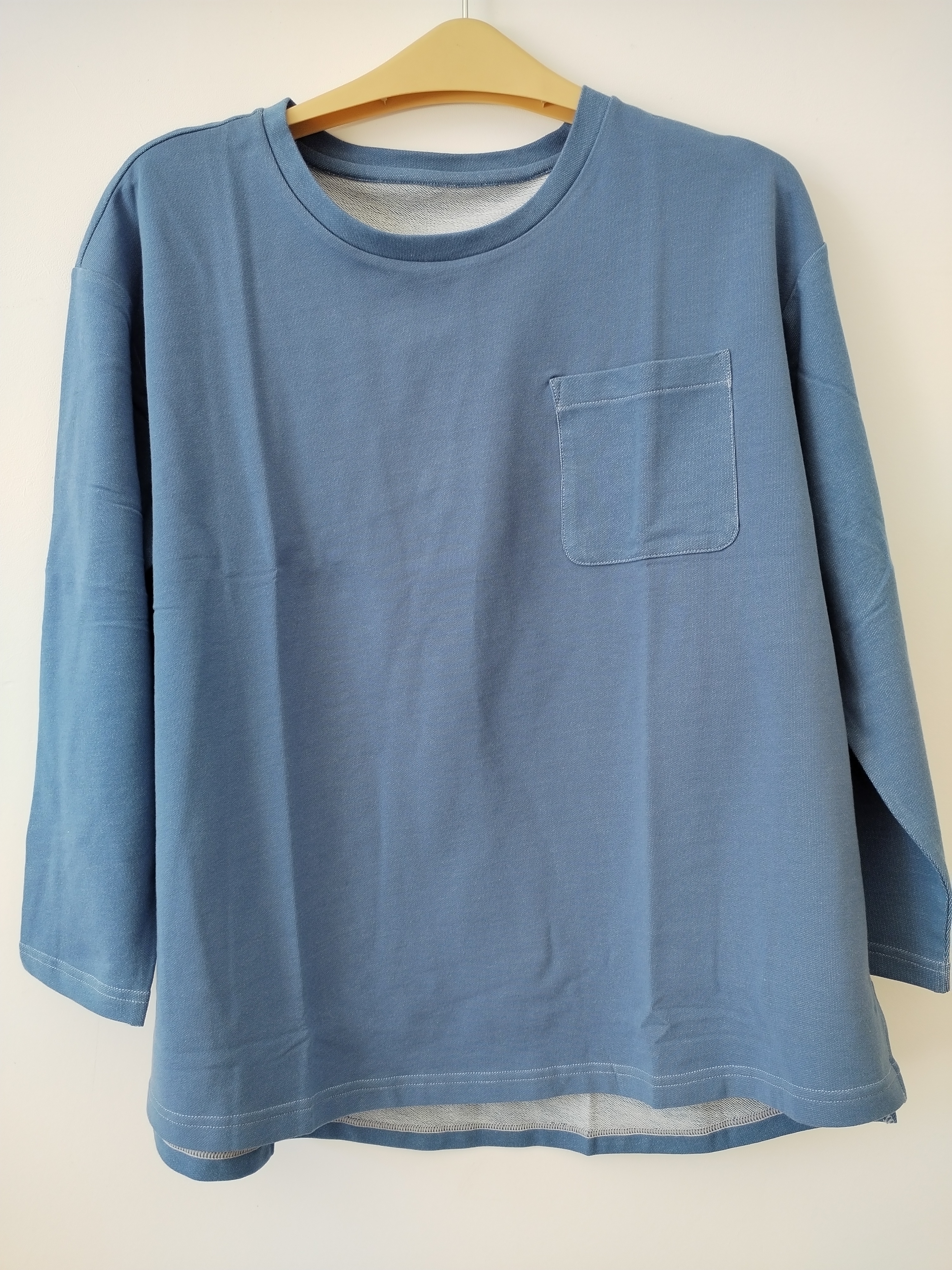 【青岛开斐】仿牛仔女式休闲运动薄毛圈